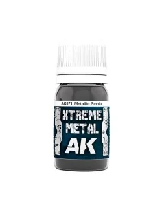 XTREME METAL SMOKE METALLIC - AK Interactive AK671