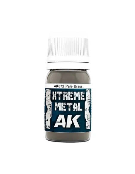 [NO_DESC] XTREME METAL PALE BRASS - AK Interactive AK672
