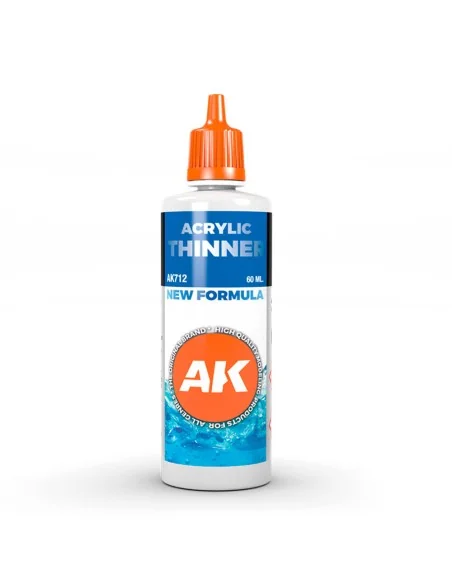 ACRYLIC THINNER 60 ml - AK Interactive AK712