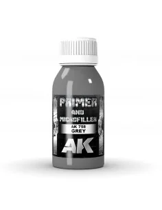 GREY PRIMER AND MICROFILLER 100 ml - AK Interactive AK758