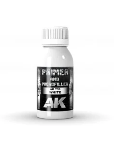WHITE PRIMER AND MICROFILLER 100 ml - AK Interactive AK759
