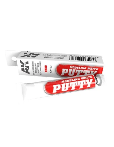 MODELING WHITE PUTTY 20 ml - AK Interactive AK103