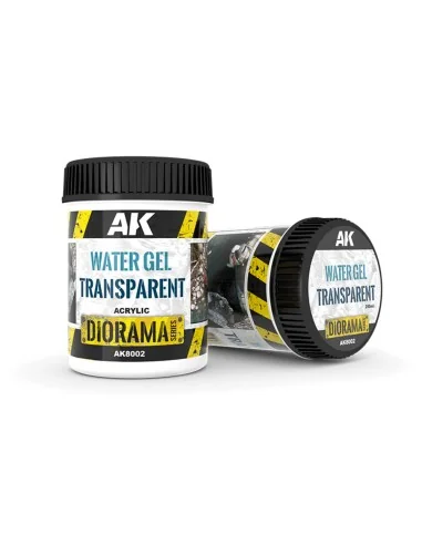 [NO_DESC] WATER GEL TRANSPARENT - 250ml (Acrylic) - AK Interactive ...