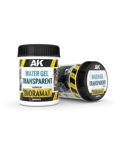[NO_DESC] WATER GEL TRANSPARENT - 250ml (Acrylic) - AK Interactive ...