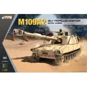 M109A2 with T-136 IND, LINK, 1/35 - KINETIC K61006