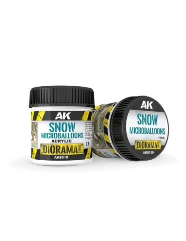 SNOW MICROBALLOONS - 100ml - AK Interactive AK8010