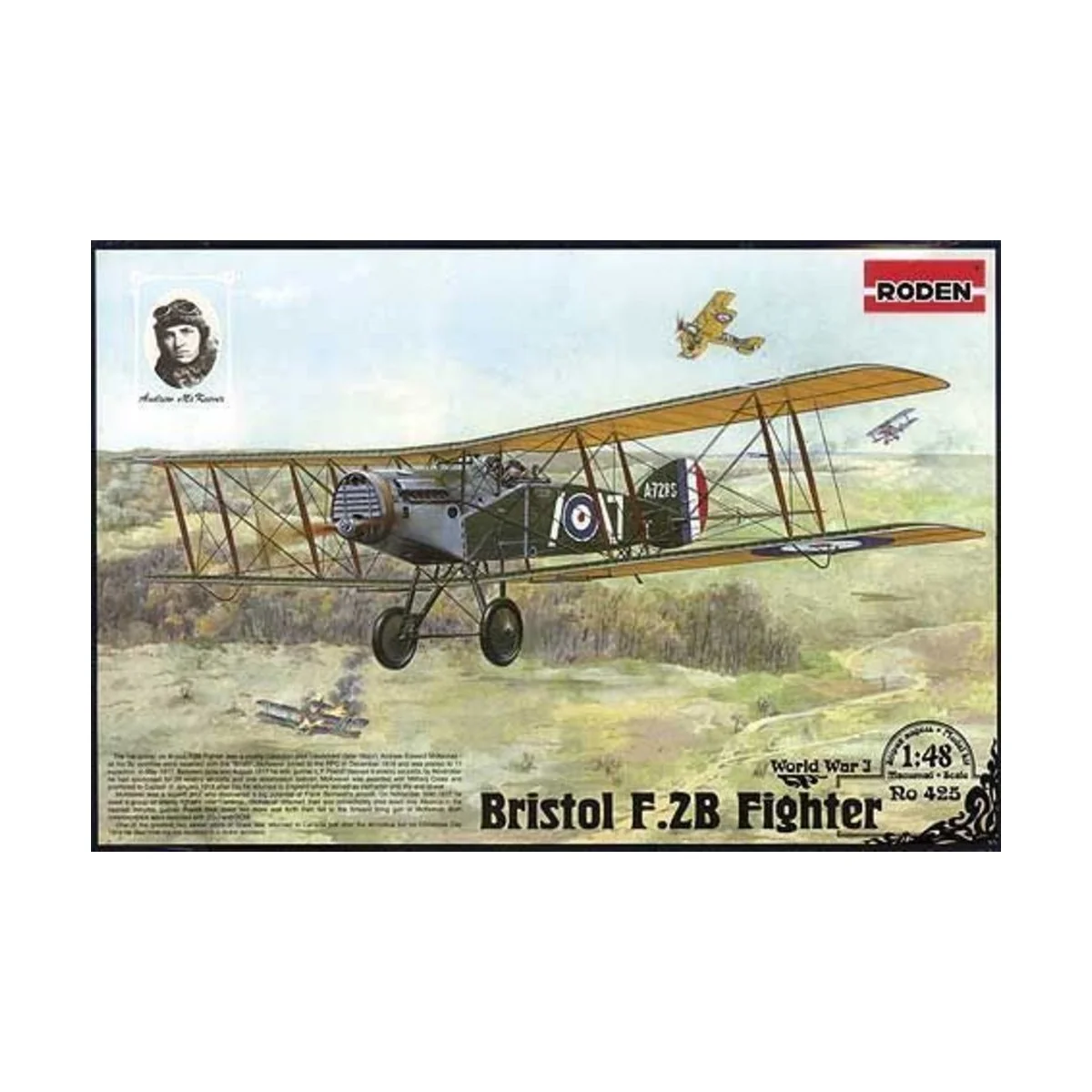 Bristol F.2B Fighter, 1/48 - Roden 425