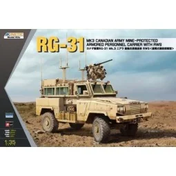 RG-31 MK3 Canada Army W/Crows, 1/35 - KINETIC K61010