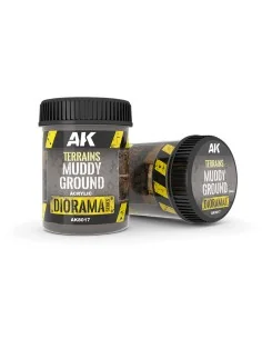TERRAINS MUDDY GROUND - 250ml (Acrylic) - AK Interactive AK8017