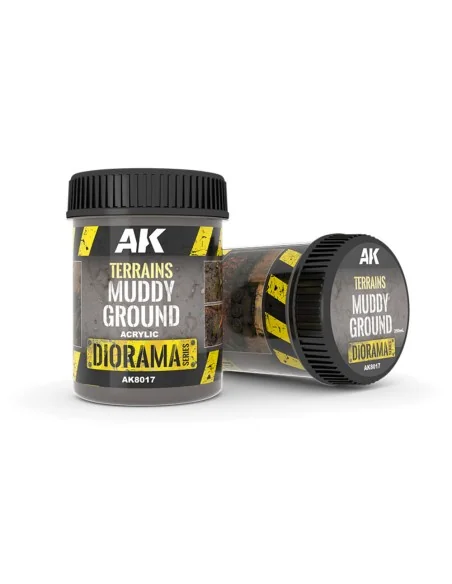TERRAINS MUDDY GROUND - 250ml (Acrylic) - AK Interactive AK8017