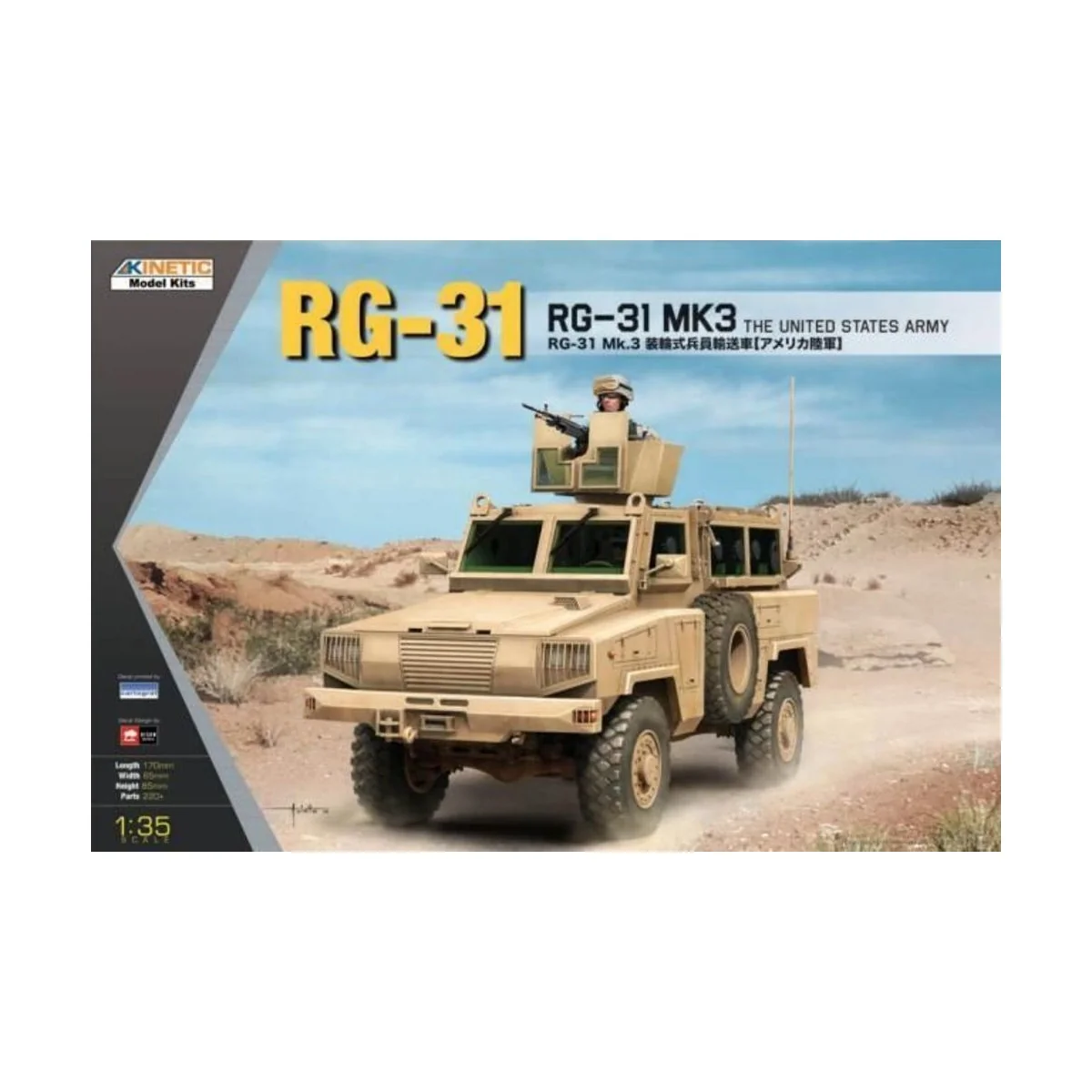 RG-31 MK3 US Army - KINETIC K61012