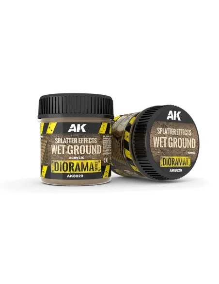 SPLATTER EFFECTS WET GROUND - 100ml (Acrylic) - AK Interactive AK8029