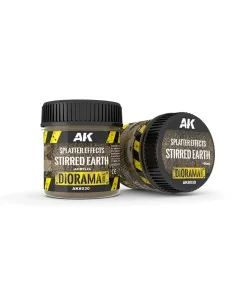 SPLATTER EFFECTS STIRRED EARTH - 100ml (Acrylic) - AK Interactive A...
