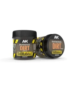 SPLATTER EFFECTS DIRT - 100ml (Acrylic) - AK Interactive AK8035