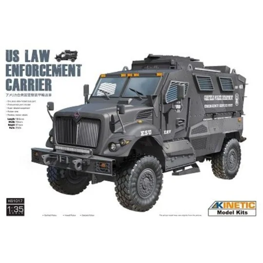 US POLICE MRAP, 1/35 - KINETIC K61017