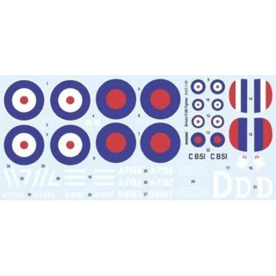 Bristol F.2B Fighter, 1/48 - Roden 425