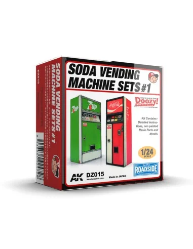 SODA VENDING MACHINE SET 1 - AK Interactive DZ015