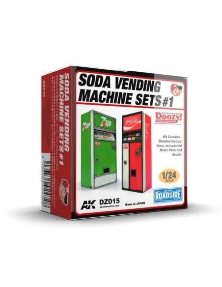 SODA VENDING MACHINE SET 1 - AK Interactive DZ015