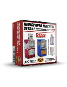 NEWSPAPER MACHINE SETS 1 - AK Interactive DZ017
