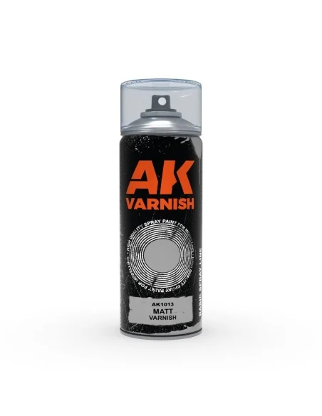 [NO_DESC] Matt Varnish - Spray 400ml (Includes 2 nozzles) - AK Inte...