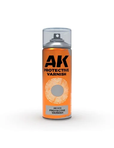 Protective Varnish - Spray 400ml (Includes 2 nozzles) - AK Interact...