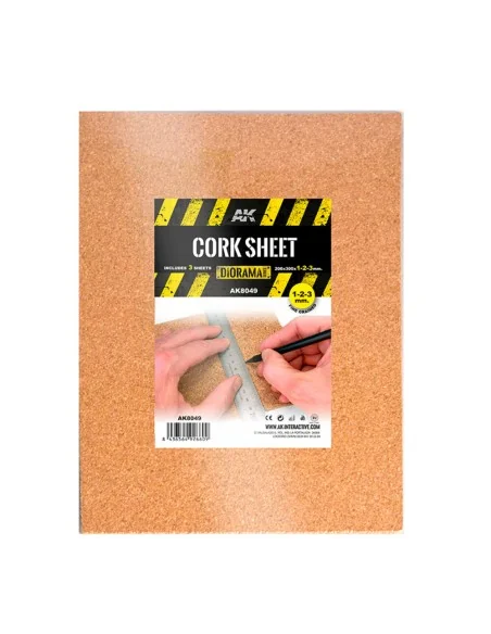 CORK SHEETS - FINE GRAINED / LAMINAS CORCHO - GRANO FINO - 200 x 30...