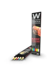 WATERCOLOR PENCIL SET BASICS SET - AK Interactive AK10045