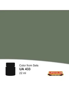 [NO_DESC] Helmet Dark Green 22 ml - Lifecolor NUA433