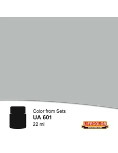 Hellgrau Silbergrau DKM 50 22 ml - Lifecolor NUA601