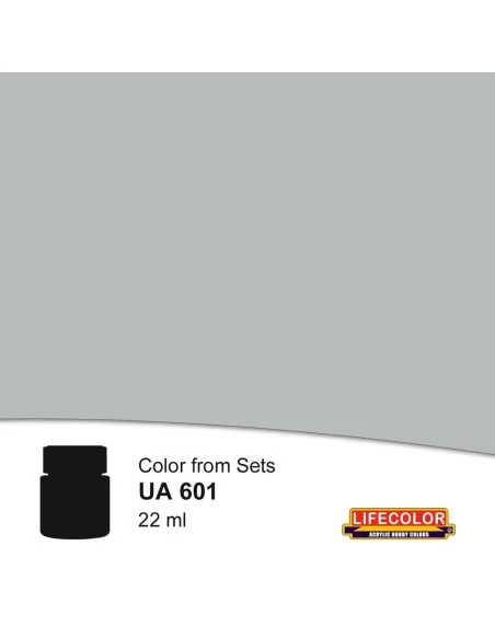 Hellgrau Silbergrau DKM 50 22 ml - Lifecolor NUA601