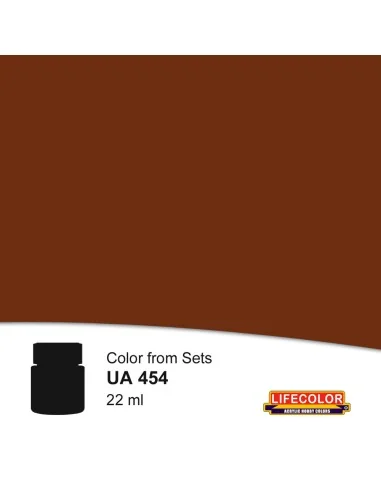 Red Leather 22 ml - Lifecolor NUA454
