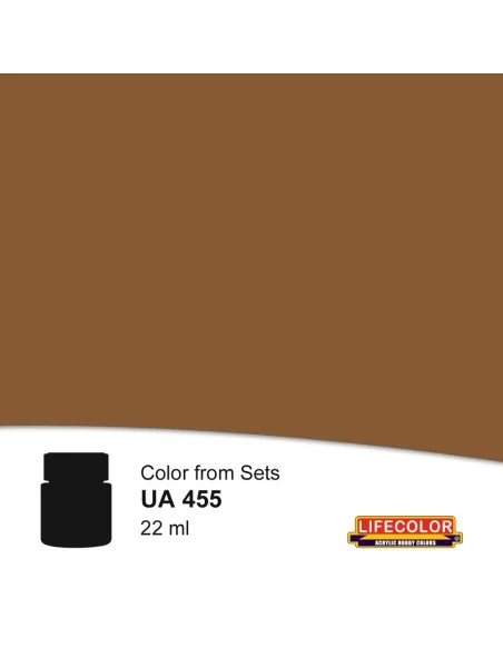 Uniform Brown 22 ml - Lifecolor NUA455