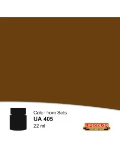 Brown Service Shirt 22 ml - Lifecolor NUA405