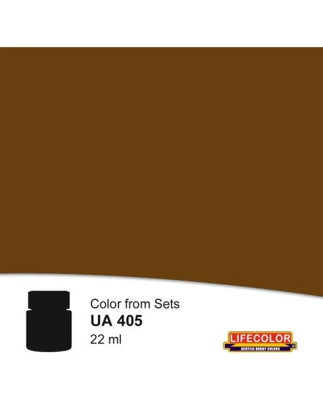 Brown Service Shirt 22 ml - Lifecolor NUA405