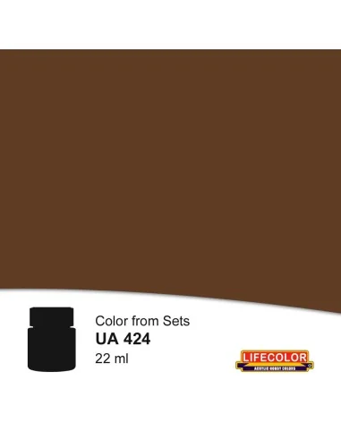 Chocolate 22 ml - Lifecolor NUA424