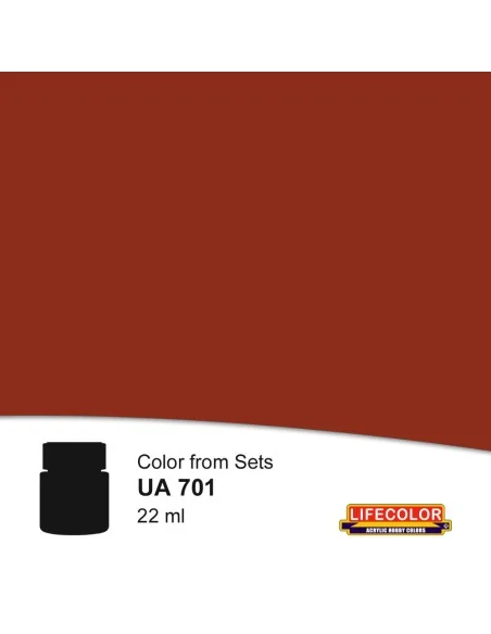 Rust Dark Shadow 22 ml - Lifecolor NUA701