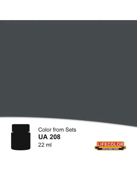Anthrazitgrau 22 ml - Lifecolor NUA208