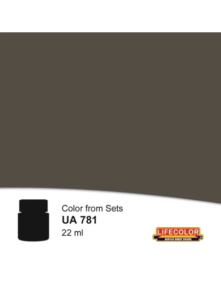 Brown Stone 22 ml - Lifecolor NUA781