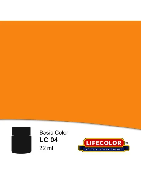 Matt Dark Yellow 22 ml - Lifecolor NLC04