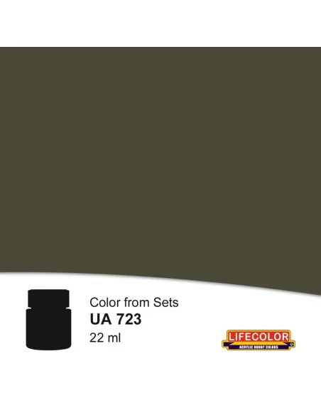 Weathered Black 22 ml - Lifecolor NUA723