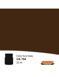 Leather Brown Shade 22 ml - Lifecolor NUA764