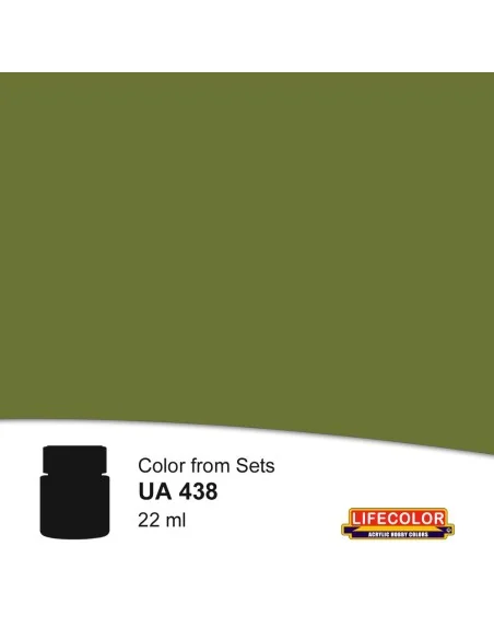 Medium IDF Green 22 ml - Lifecolor NUA438