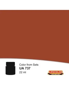 Worn Brick 22 ml - Lifecolor NUA737