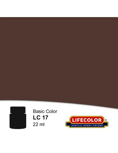 Matt Brown 22 ml - Lifecolor NLC17