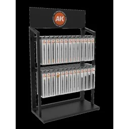 SYNTHETIC BRUSHES DISPLAY (26 ref. x 10units) - AK Interactive AK E...