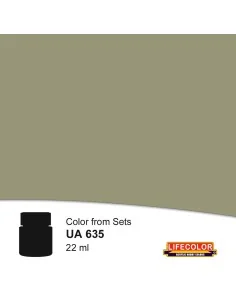 Medium Green-Grey MS3 22 ml - Lifecolor NUA635