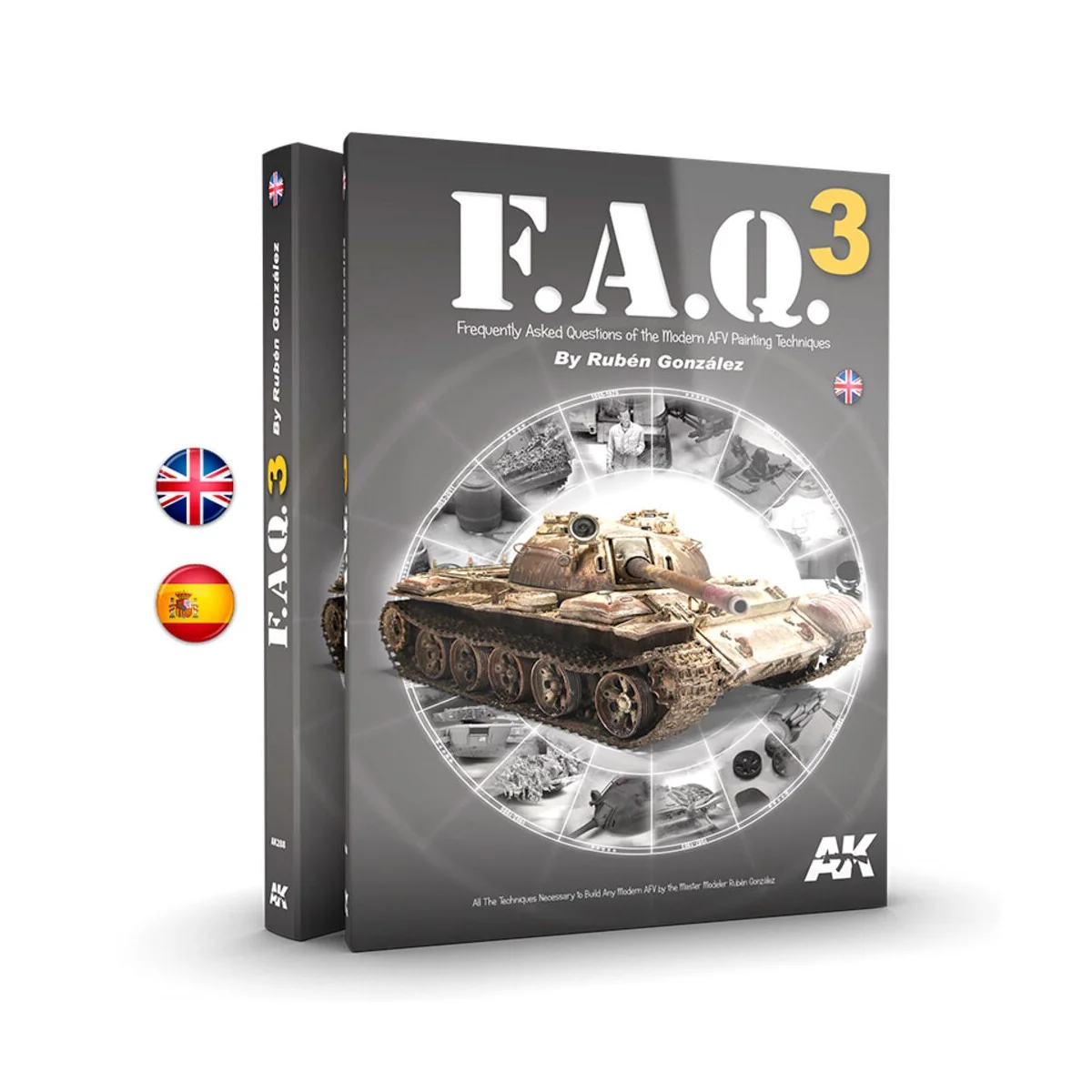 FAQ3 Vehículos Militares - Spanish - AK Interactive AK289