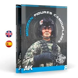 CAMUFLAJES MODERNOS PARA FIGURAS (AK LERNING SERIES Nº 8) Spanish -...