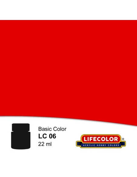 Matt Red 22 ml - Lifecolor NLC06