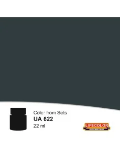 Dark Gray 5D 22 ml - Lifecolor NUA622